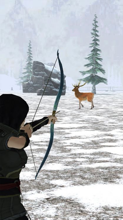 弓箭手攻击动物狩猎0