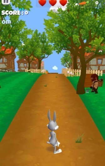 小兔子跑酷3D1