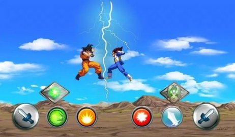 悟空超级赛亚人战士游戏2