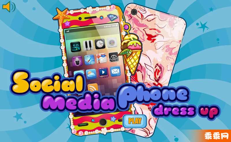 Social media phone dress up1
