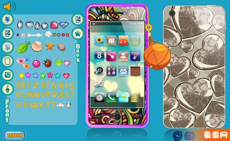 Social media phone dress up6