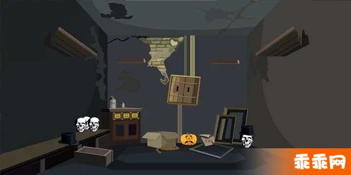 Halloween Skull Room Escape7