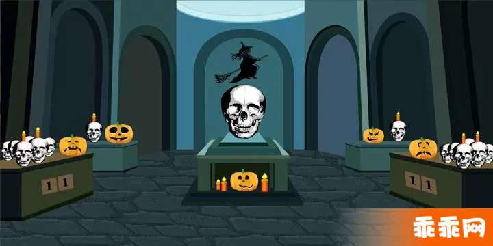 Halloween Skull Room Escape8