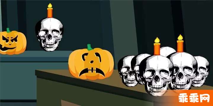 Halloween Skull Room Escape9