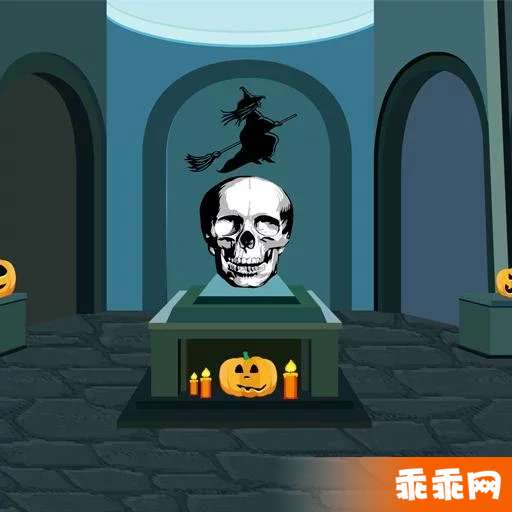 Halloween Skull Room Escape11