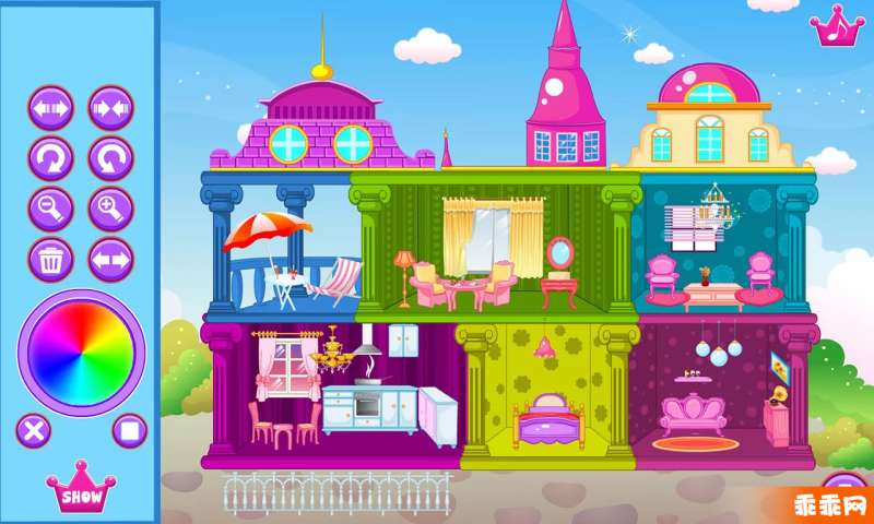 Princess doll house1