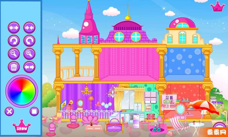 Princess doll house3