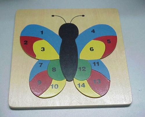 蝴蝶拼图 Butterfly Puzzle