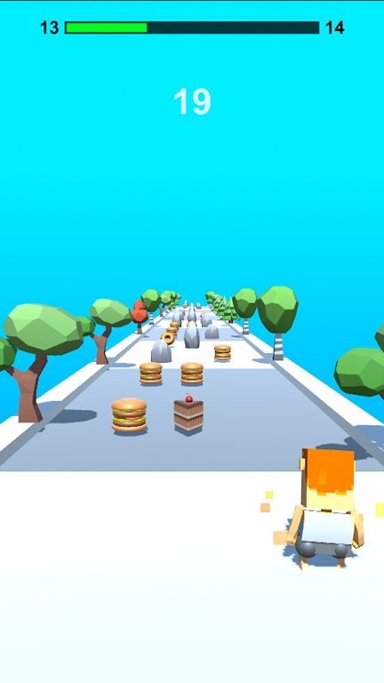 快餐竞速跑3D游戏2