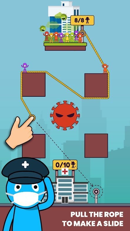 病毒攻击绳索救人2