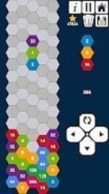 六边形圆柱拼图0