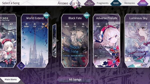 arcaea游戏1