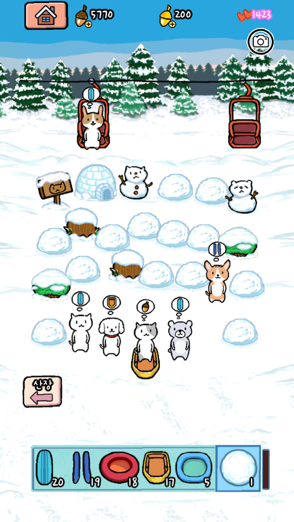 滑雪动物场0