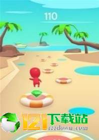 人类海滩奔跑2