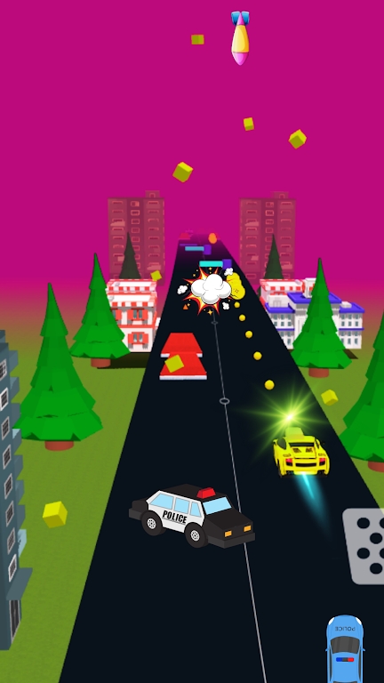 急速赛车跑0