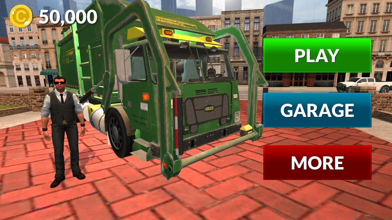 垃圾车模拟器游戏3