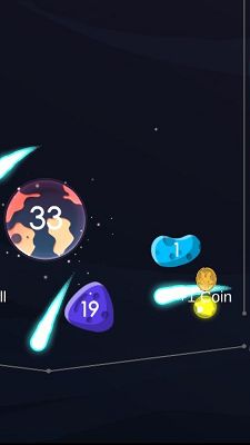 重力球击破小行星1