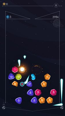 重力球击破小行星2