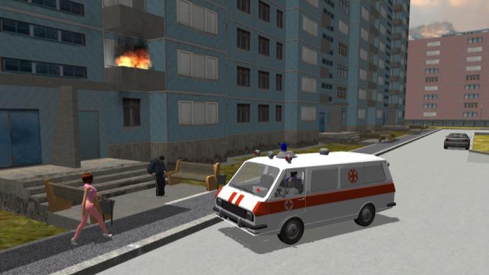救护车模拟器3d3