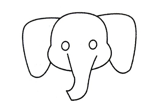 QQ画图红包大象图片