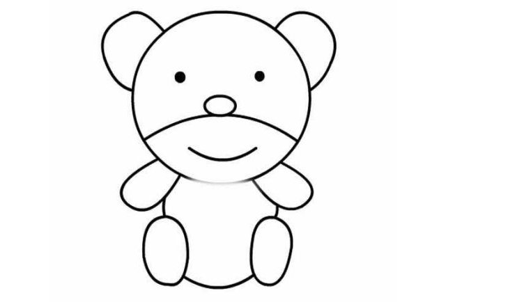QQ画图红包熊的画法教程分享
