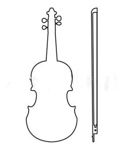 qq画图红包小提琴画法教程分享