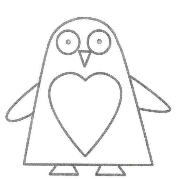 qq红包企鹅画法教程分享