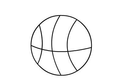qq红包篮球画法教程分享