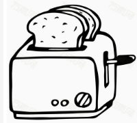 qq画图红包烤面包机画法教程分享