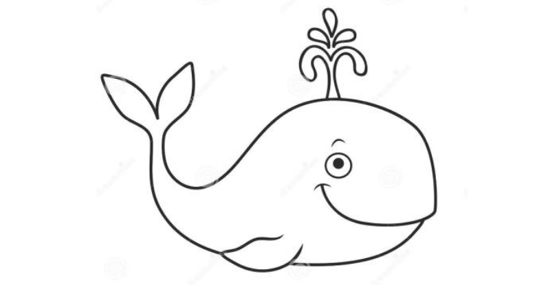 qq红包鲸鱼画法教程分享