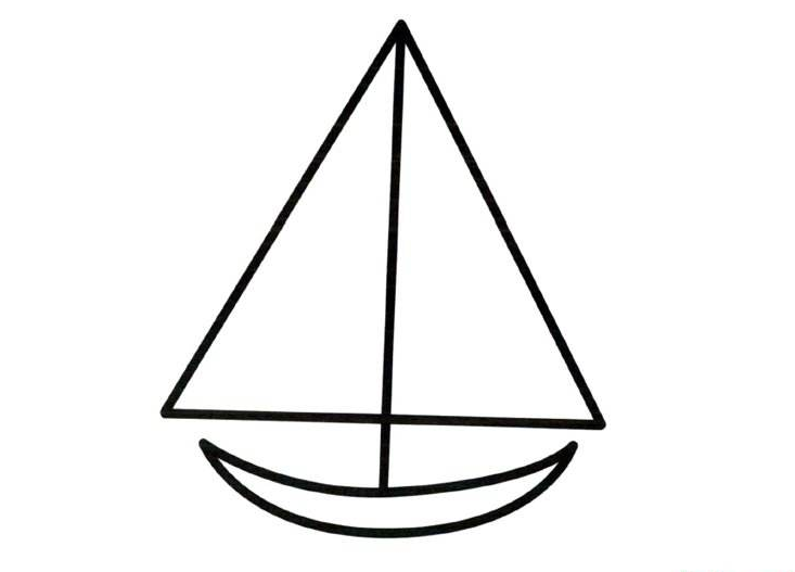 qq红包帆船画法教程分享