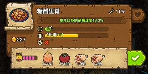 黑暗料理王糖醋里脊皇冠食谱配方