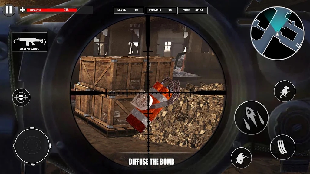 楼道射击者游戏0