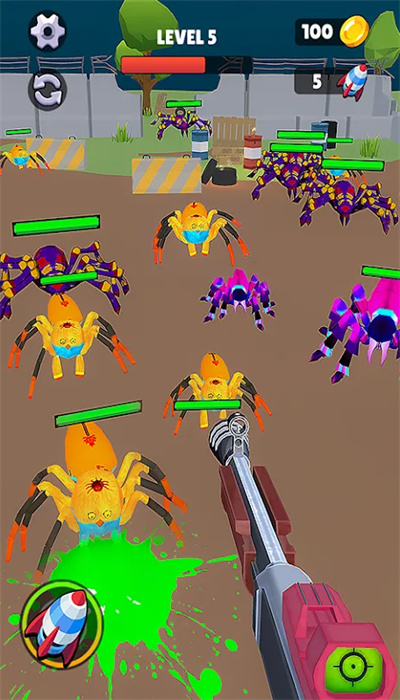 怪物昆虫攻击生存游戏0