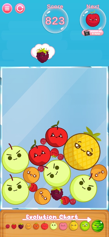 合并水果块游戏2