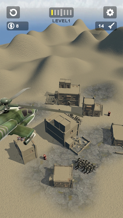 直升机冲击冒险游戏3