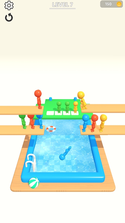 坠入游泳池游戏1