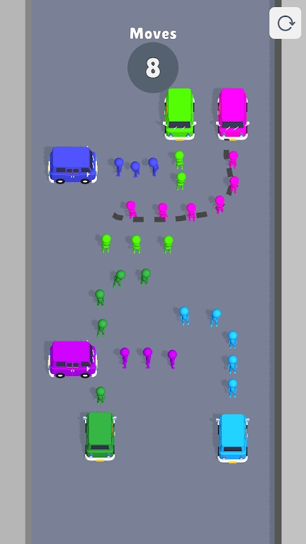 绘制乘客路线游戏0