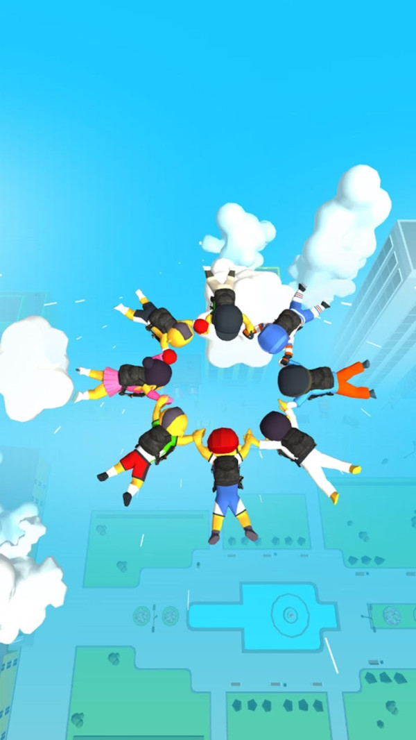 人类高空跳伞1