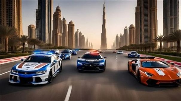 城市街道追捕竞速DubaiRacingSimulator2