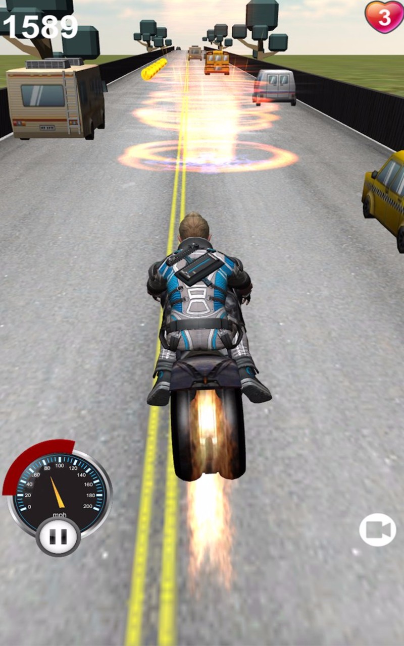 摩托车赛车游戏0