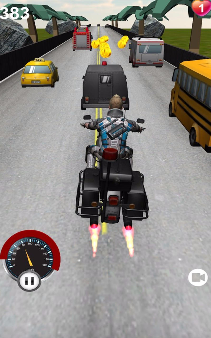 摩托车赛车游戏4