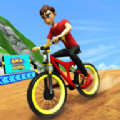 BMX自行车特技跑道游戏
