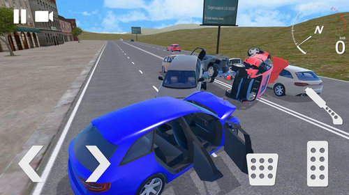 车辆模拟器交通事故TrafficCrashesCarCrash1
