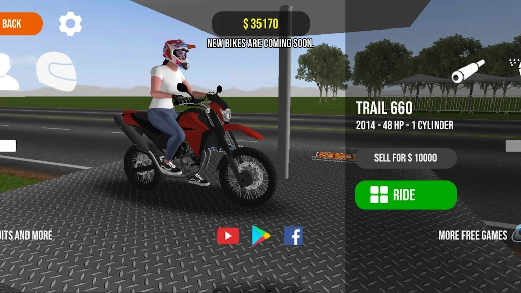 摩托平衡3D游戏3