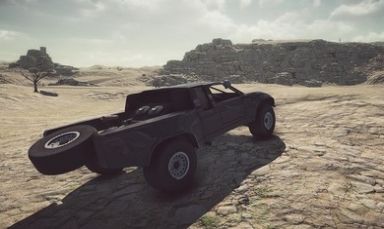 真实沙漠赛车游戏0
