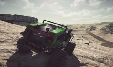 真实沙漠赛车游戏3