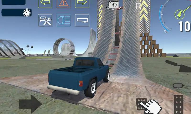 汽车撞击检测模拟器3D游戏3