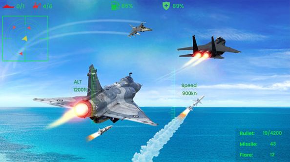 喷气式战机空袭游戏2