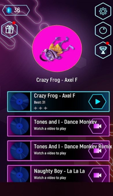 疯狂青蛙跳瓦片游戏2